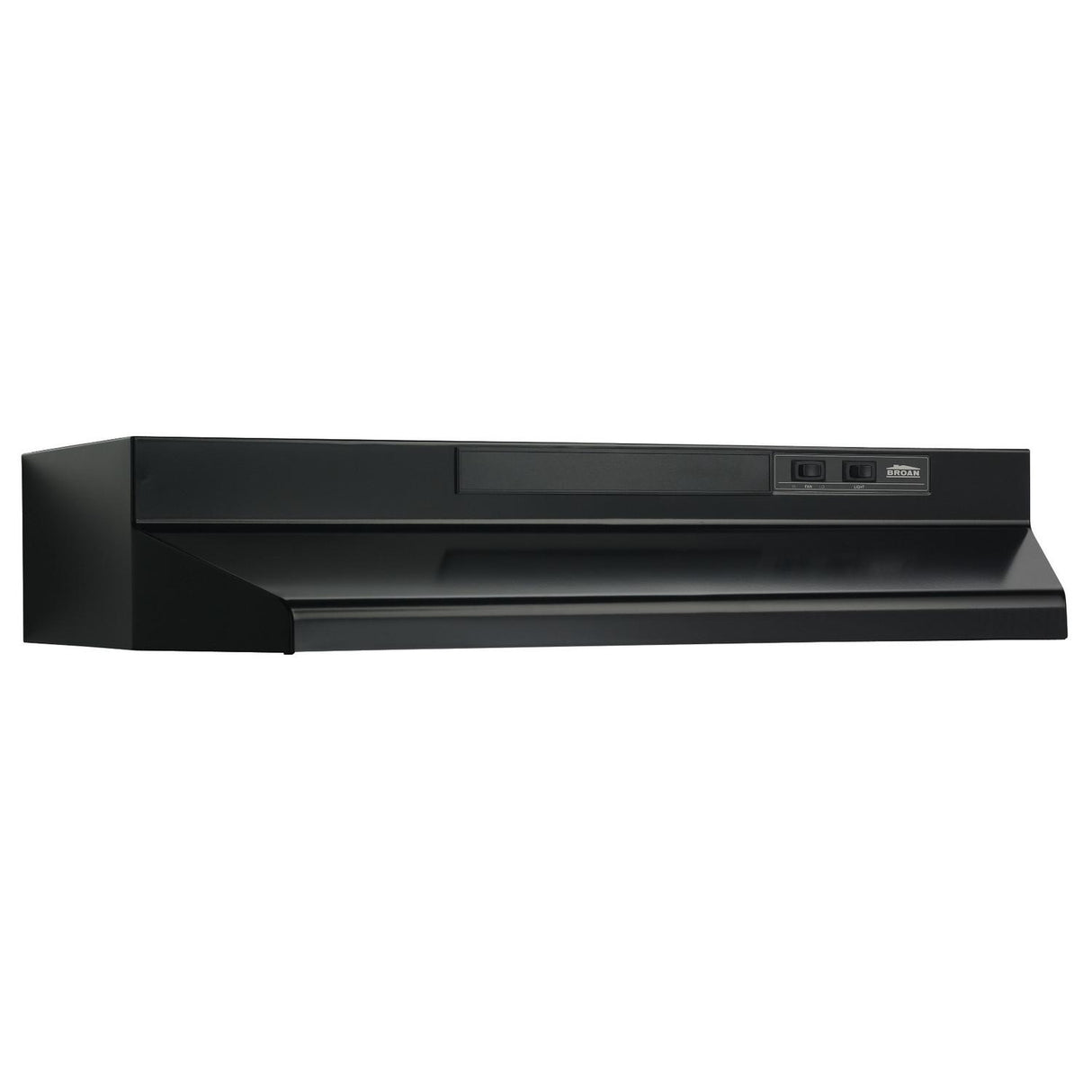 Broan(R) 36-Inch Convertible Under-Cabinet Range Hood, 230 Max Blower CFM, Black - (F403623)