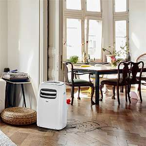 10,000 BTU / 5800 BTU SACC Midea SmartCool Portable Air Conditioner - (MAP10S1CWT)