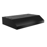 Broan(R) 24-Inch Convertible Under-Cabinet Range Hood, ENERGY STAR(R), 300 Max Blower CFM, Black - (BCSEK124BL)