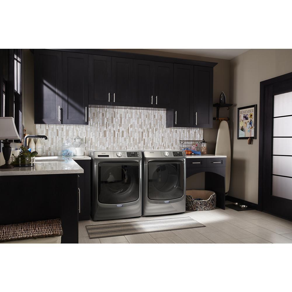 Front Load Electric Dryer with Extra Power and Quick Dry Cycle - 7.3 cu. ft. - (MED6630HC)