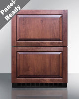 24" Wide 2-drawer Refrigerator-freezer (panels Not Included) - (ADRF244PNR)