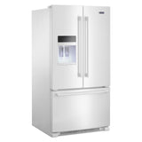 36- Inch Wide French Door Refrigerator with PowerCold(R) Feature - 25 Cu. Ft. - (MFI2570FEW)