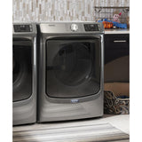 Front Load Electric Dryer with Extra Power and Quick Dry Cycle - 7.3 cu. ft. - (MED6630HC)