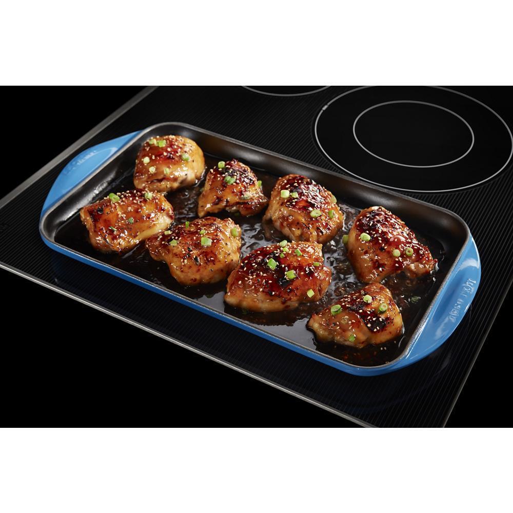 30-Inch Electric Cooktop with Reversible Grill and Griddle - (MEC8830HS)