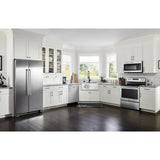 36-Inch Wide Side-by-Side Refrigerator - 25 cu. ft. - (MSS25N4MKZ)