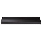 Broan(R) 30-Inch 4-Way Convertible Under-Cabinet Range Hood, 270 Max CFM, Black - (BXT130BL)