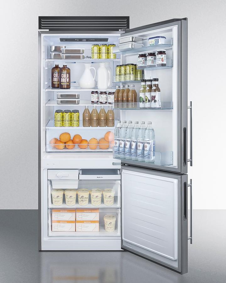 28" Wide Bottom Freezer Refrigerator - (FFBF279SSXH72)