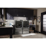 Front Load Electric Dryer with Extra Power and Quick Dry Cycle - 7.3 cu. ft. - (MED6630HC)