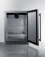 24" Wide Built-in All-refrigerator, ADA Compliant - (ASDS2413CSS)