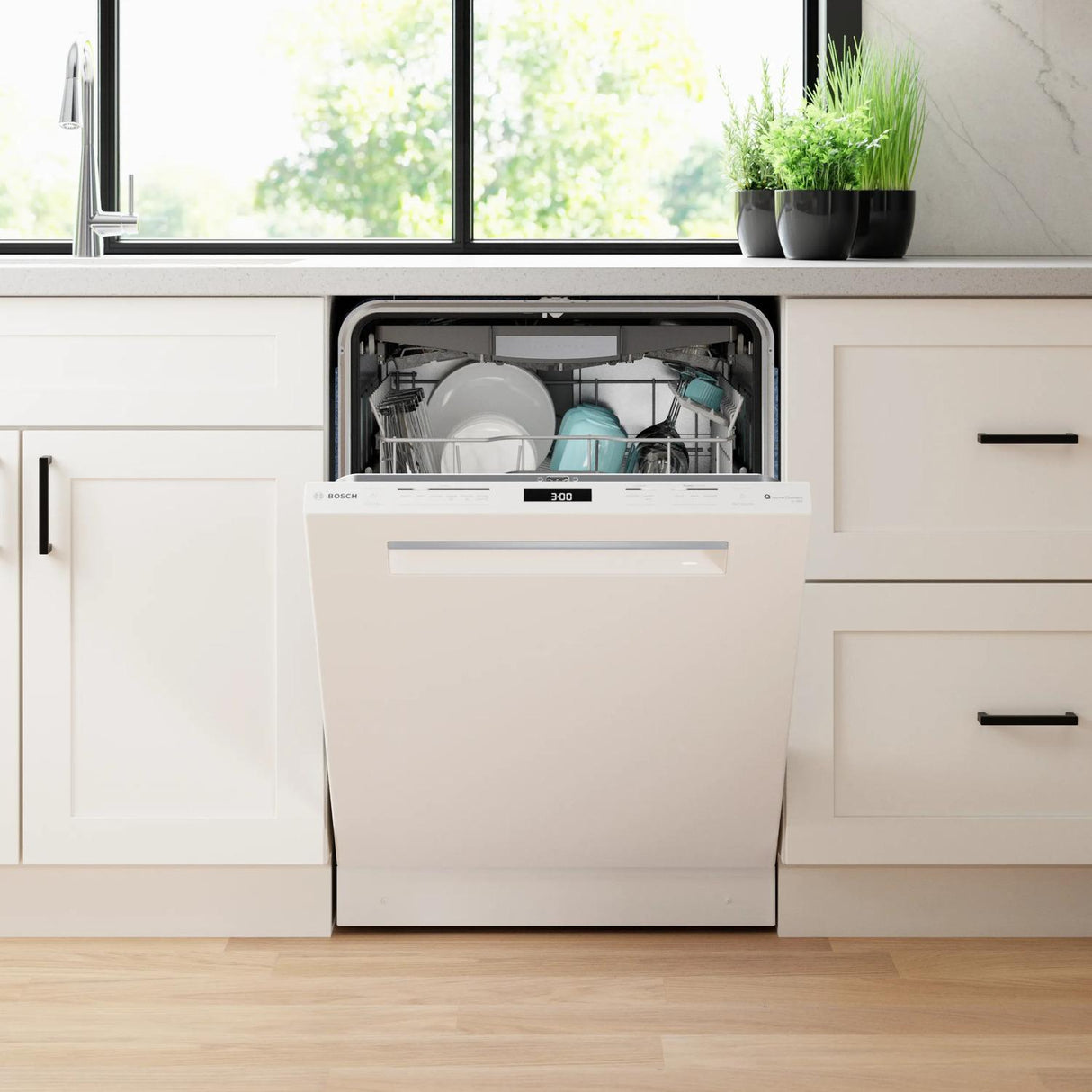 800 Series Dishwasher 24" White - (SHP78CM2N)