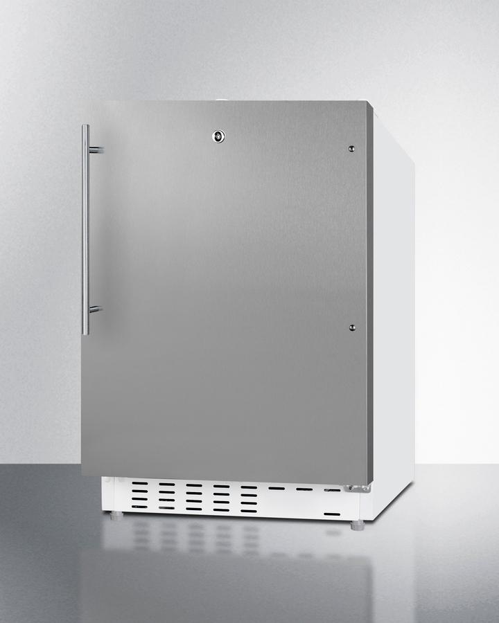 21" Wide Built-in Refrigerator-freezer, ADA Compliant - (ALRF48SSHV)