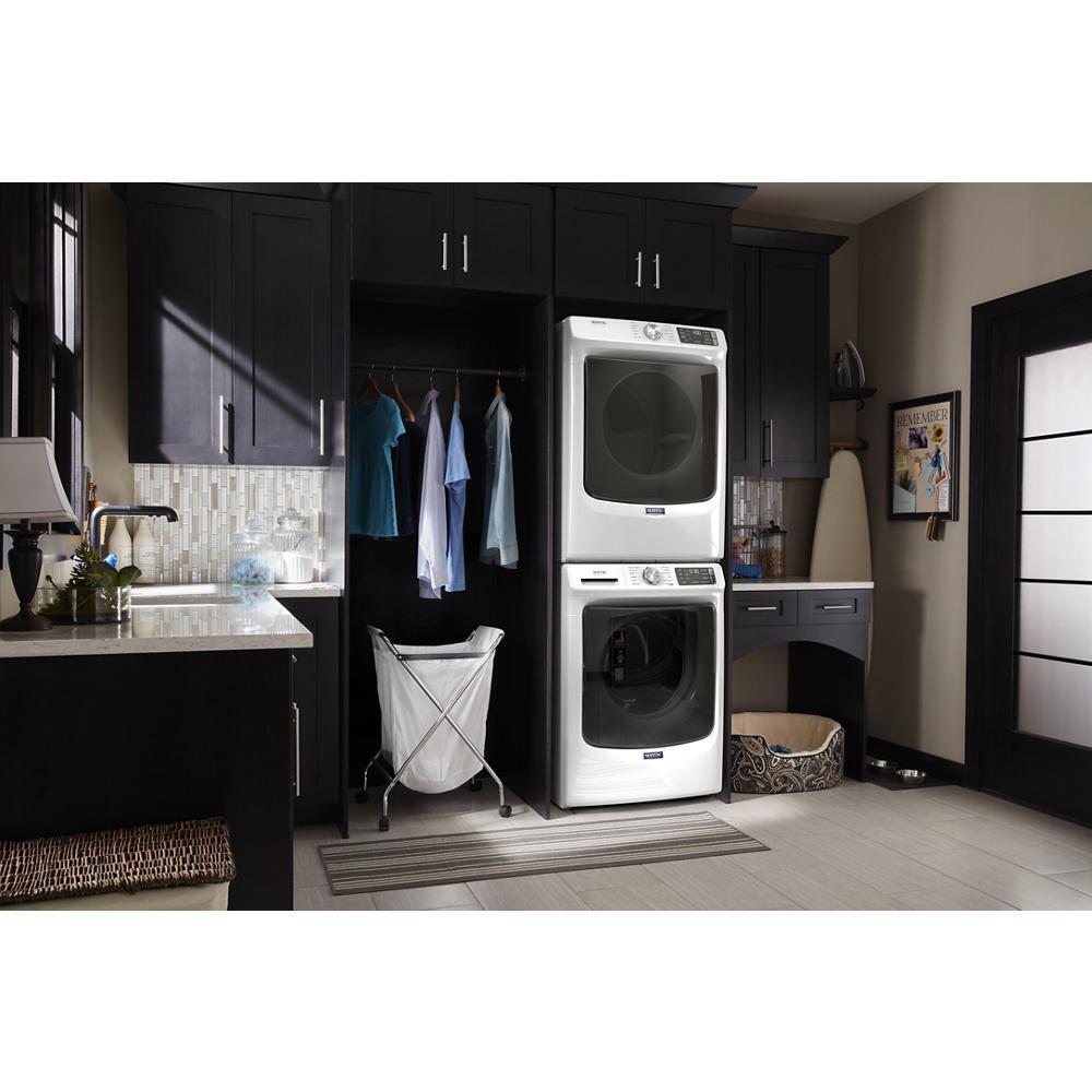 Front Load Electric Dryer with Extra Power and Quick Dry Cycle - 7.3 cu. ft. - (MED6630HW)