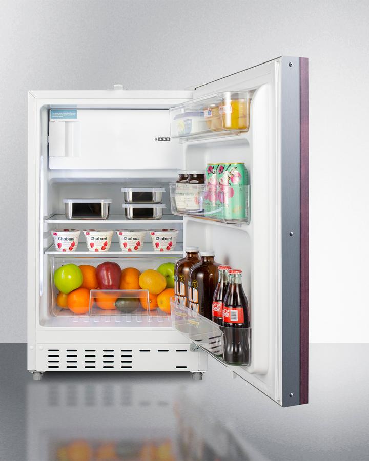 21" Wide Built-in Refrigerator-freezer, ADA Compliant (panel Not Included) - (ALRF48IF)