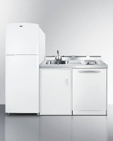 75" Wide All-in-one Kitchenette With Dishwasher - (ACKDW751G)