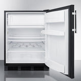 24" Wide Refrigerator-freezer - (CT663BK)