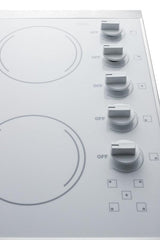 27" Wide 230v 5-burner Radiant Cooktop - (CRS5B14W)