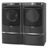 Front Load Electric Dryer with Extra Power and Quick Dry cycle - 7.3 cu. ft. - (MED5630MBK)