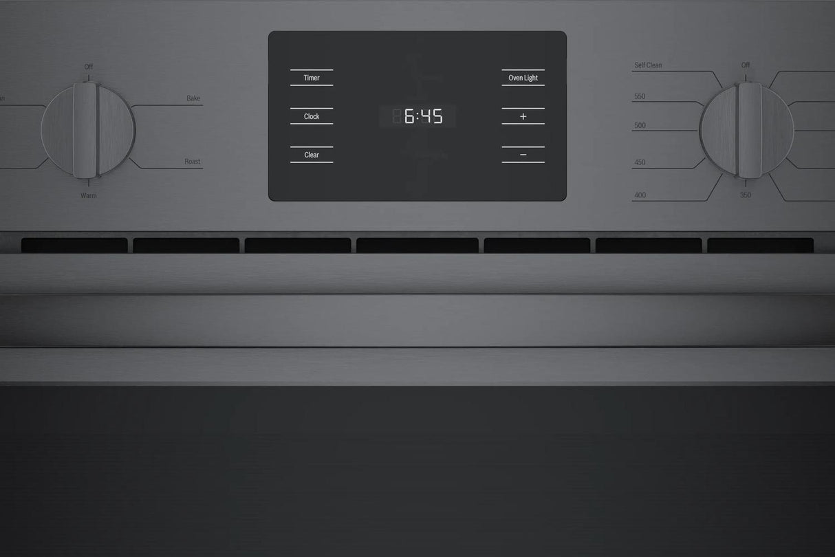 500 Series Single Wall Oven 30" Black Stainless Steel - (HBL5344UC)