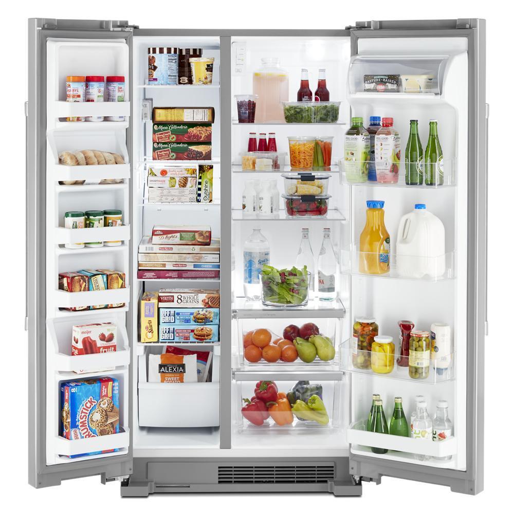 36-Inch Wide Side-by-Side Refrigerator - 25 cu. ft. - (MSS25N4MKZ)