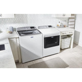 Smart Top Load Electric Dryer with Extra Power - 7.4 cu. ft. - (MED6230HW)