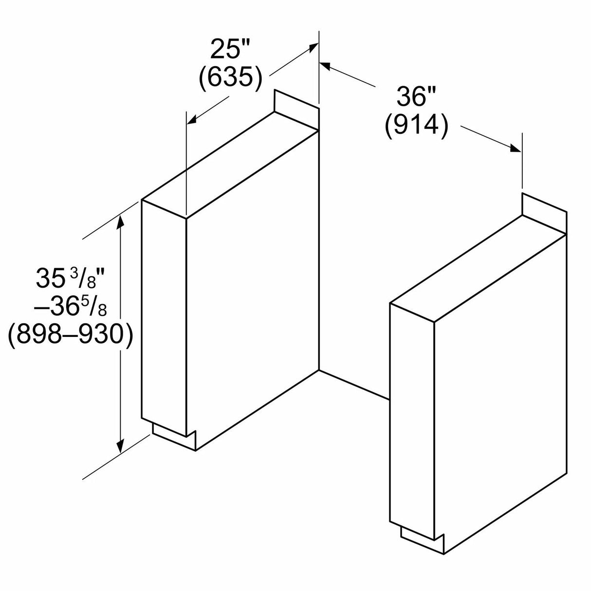 800 Series Dual Fuel Freestanding Range 36" Stainless Steel - (HDS8655U)