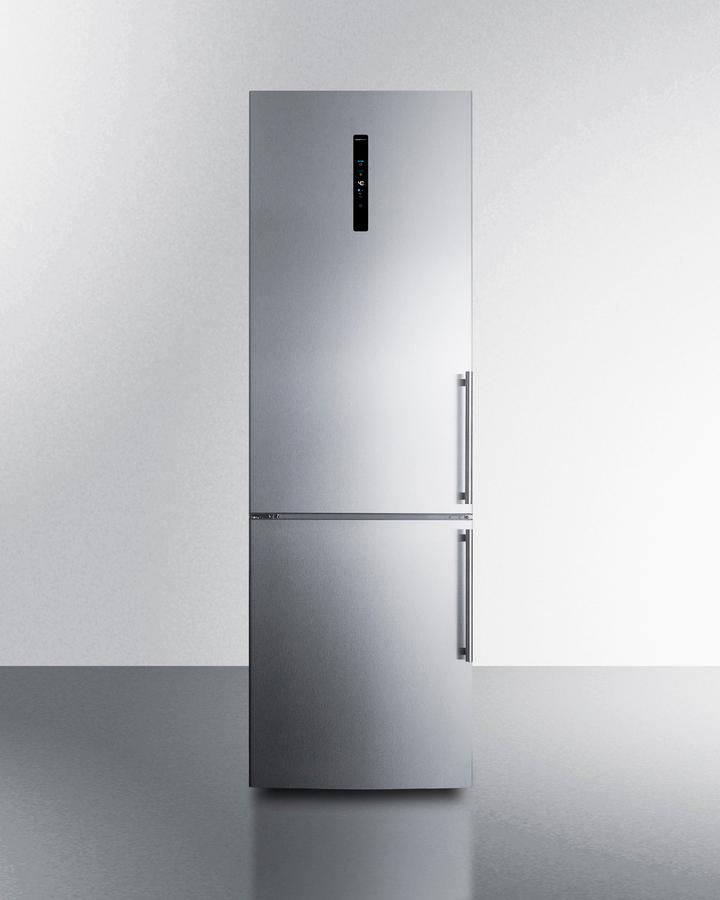 24" Wide Bottom Freezer Refrigerator - (FFBF249SS2LHD)