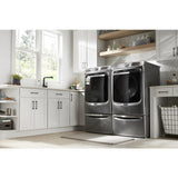 Smart Front Load Electric Dryer with Extra Power and Advanced Moisture Sensing Plus - 7.3 cu. ft. - (MED8630HC)