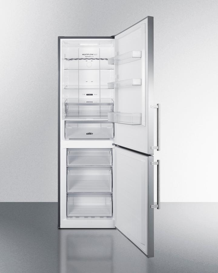 24" Wide Bottom Freezer Refrigerator - (FFBF249SS2)