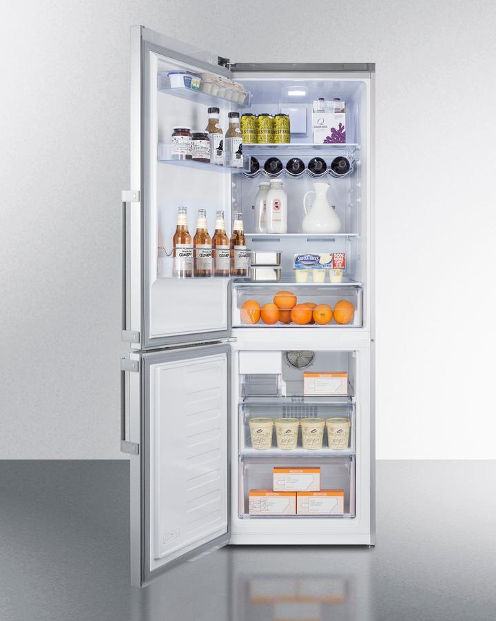 24" Wide Bottom Freezer Refrigerator With Icemaker - (FFBF247SSIMLHD)