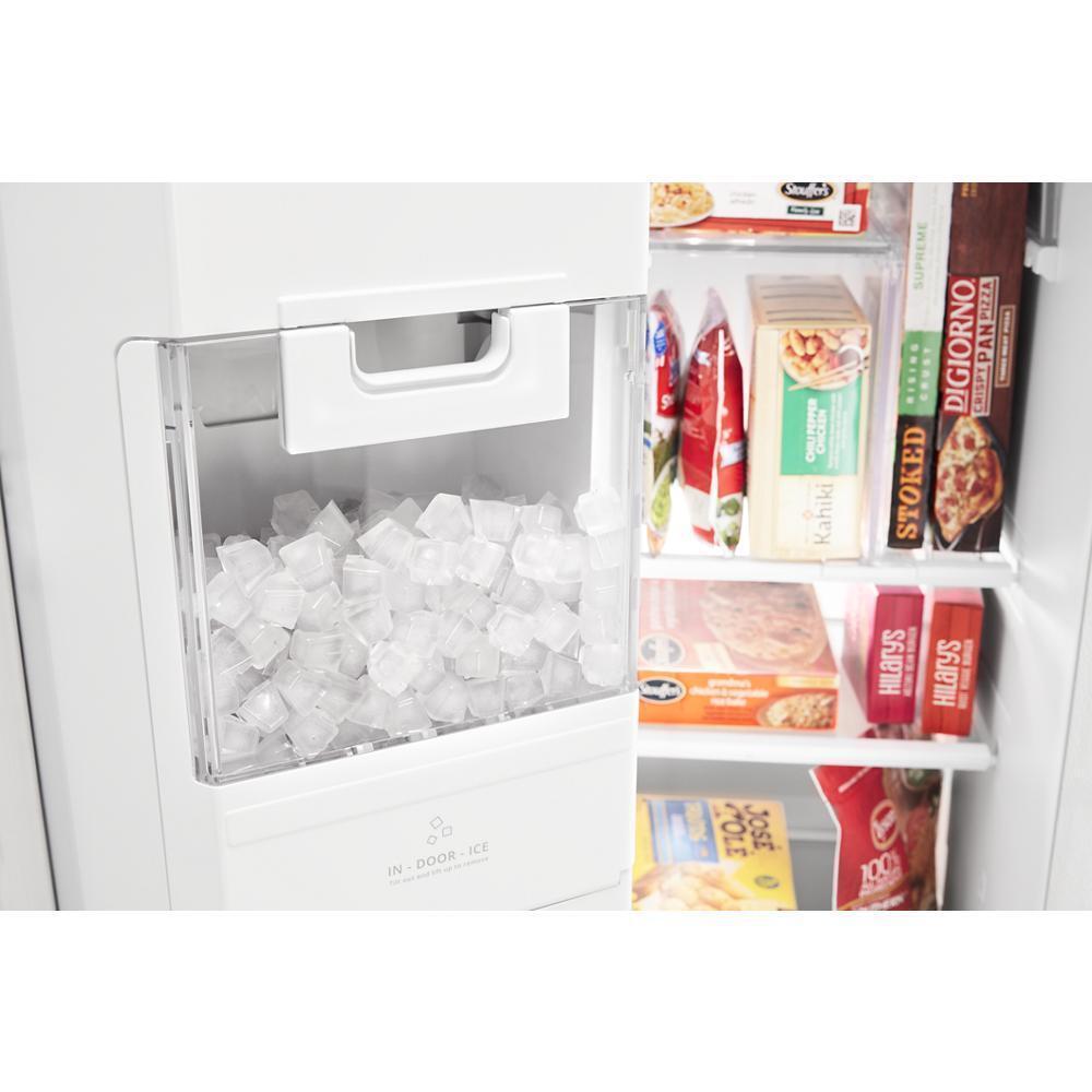 36-Inch Wide Side-by-Side Refrigerator with Exterior Ice and Water Dispenser - 25 Cu. Ft. - (MSS25C4MGW)