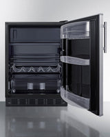 24" Wide Refrigerator-freezer, ADA Compliant - (CT66BK2SSADA)