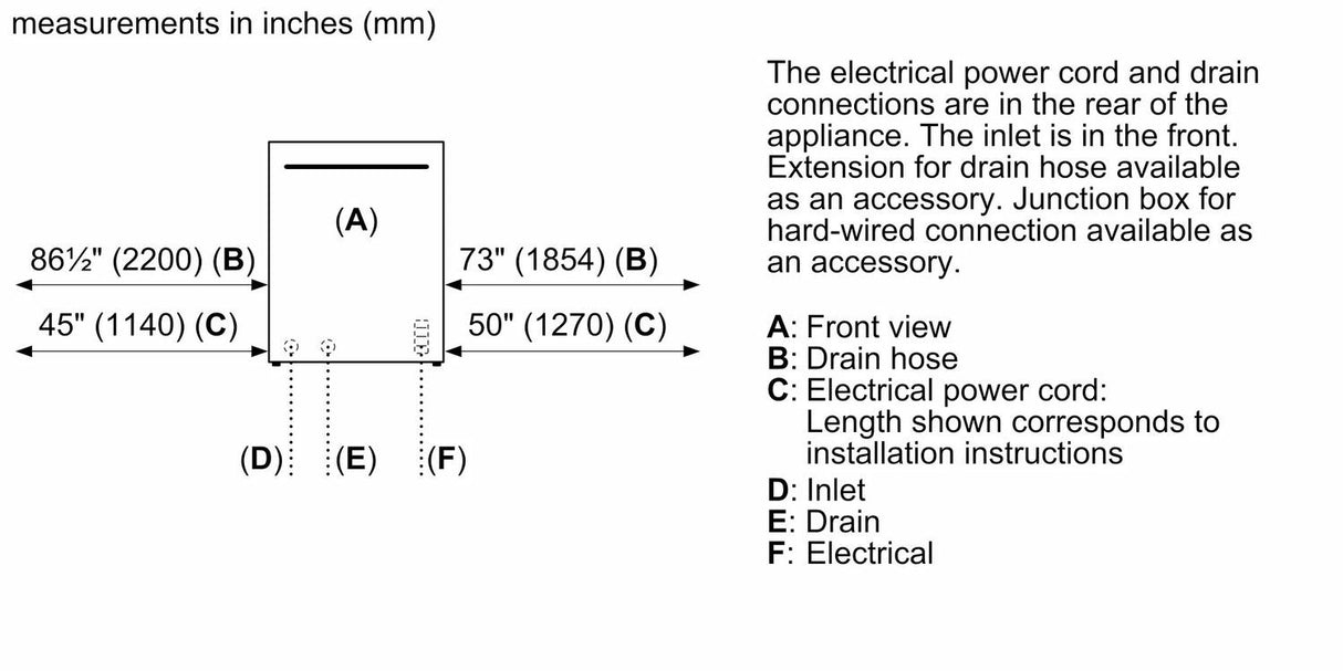 100 Series Dishwasher 24" Stainless Steel Anti-fingerprint - (SHE3AEE5N)