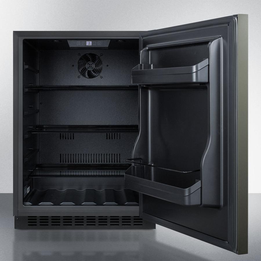 24" Wide Built-in All-refrigerator, ADA Compliant - (AL54KSHHLHD)