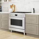 800 Series Gas Freestanding Range 36" Stainless Steel - (HGS8655UC)