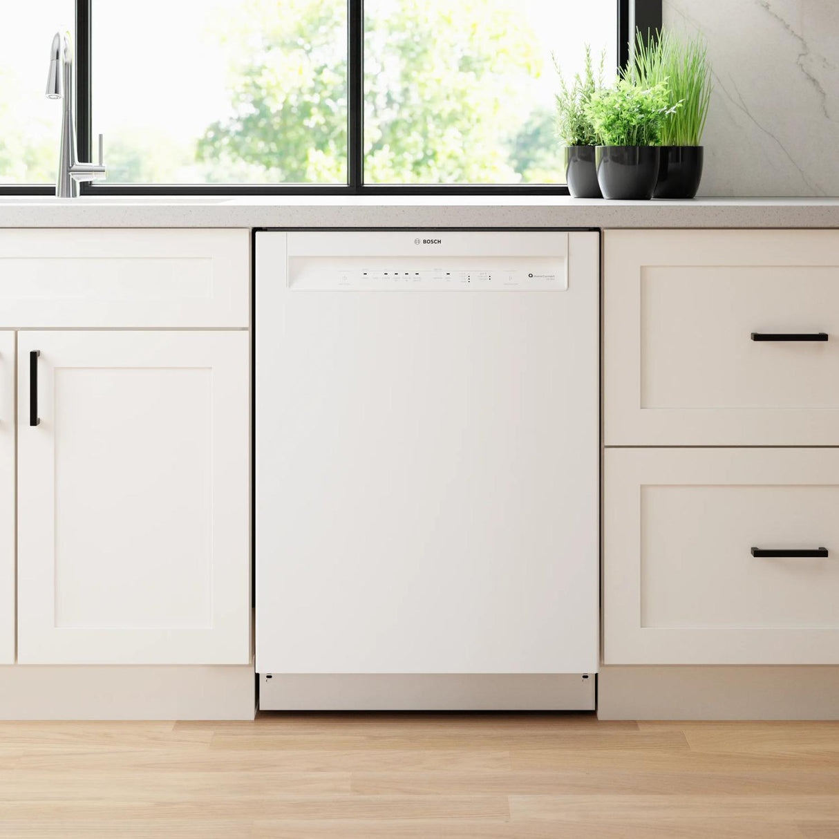 100 Series Dishwasher 24" White - (SHE3AEM2N)