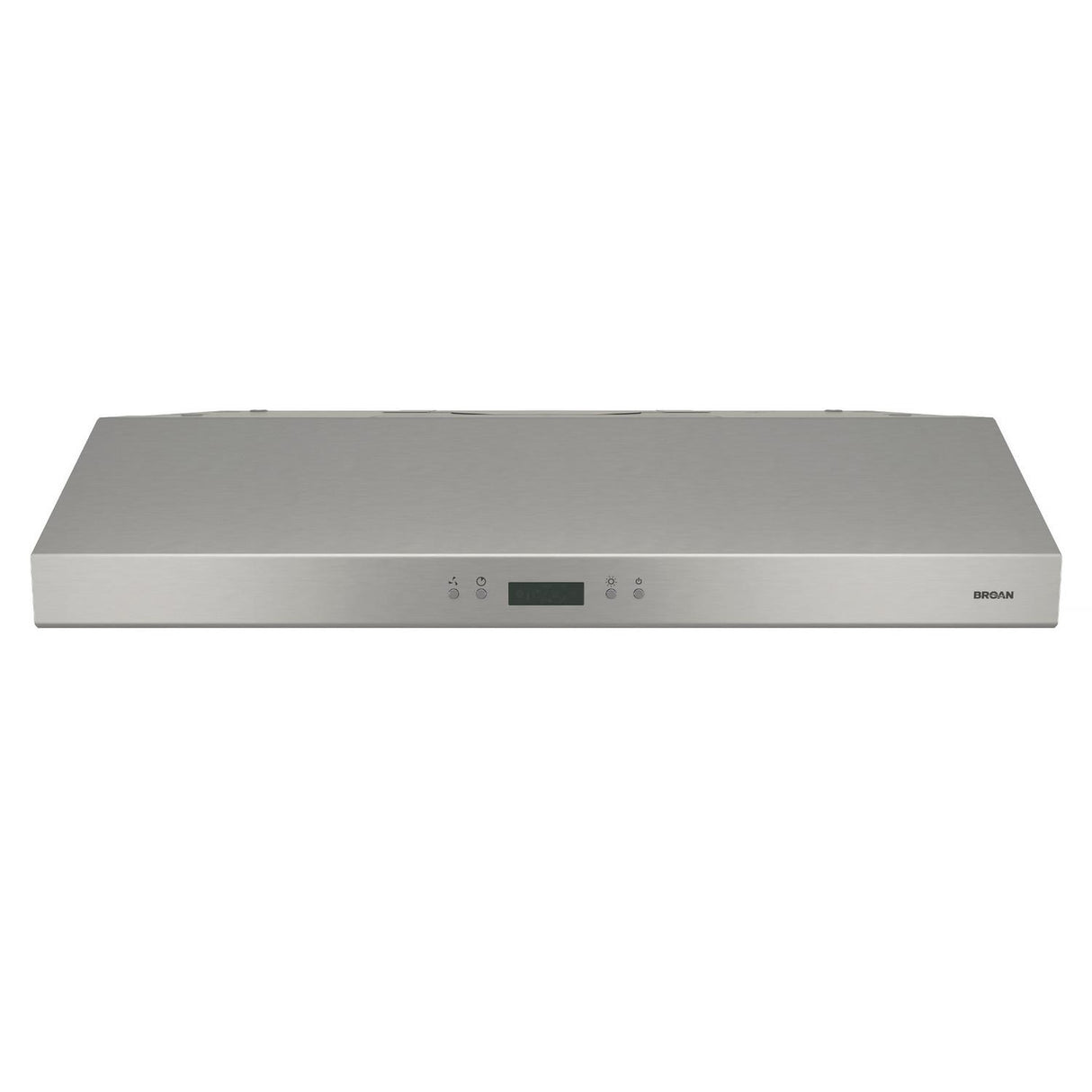 Broan(R) Glacier 42-inch Under-Cabinet Range Hood, 450 Max Blower CFM, Black - (BCDJ142SS)