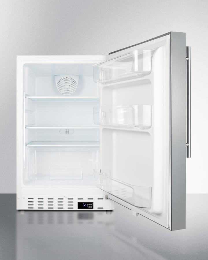 21" Wide Built-in All-refrigerator, ADA Compliant - (ALR46WCSSHV)