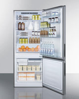 28" Wide Bottom Freezer Refrigerator - (FFBF279SSX)