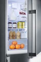 24" Wide Bottom Freezer Refrigerator With Icemaker - (FFBF247SSIM)