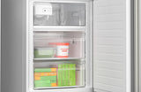 800 Series Freestanding Bottom Freezer Refrigerator 24" Easy Clean Brushed Steel - (B24CB80ESS)