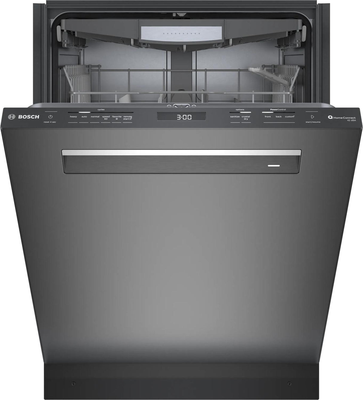 800 Series Dishwasher 24" Brushed black steel anti-fingerprint - (SHP78CM4N)