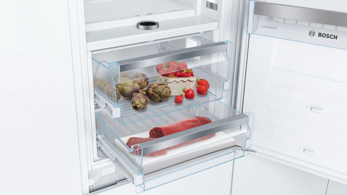 800 Series Built-in Bottom Freezer Refrigerator 22" Softclose(R) Flat Hinge B09IB91NSP - (B09IB91NSP)