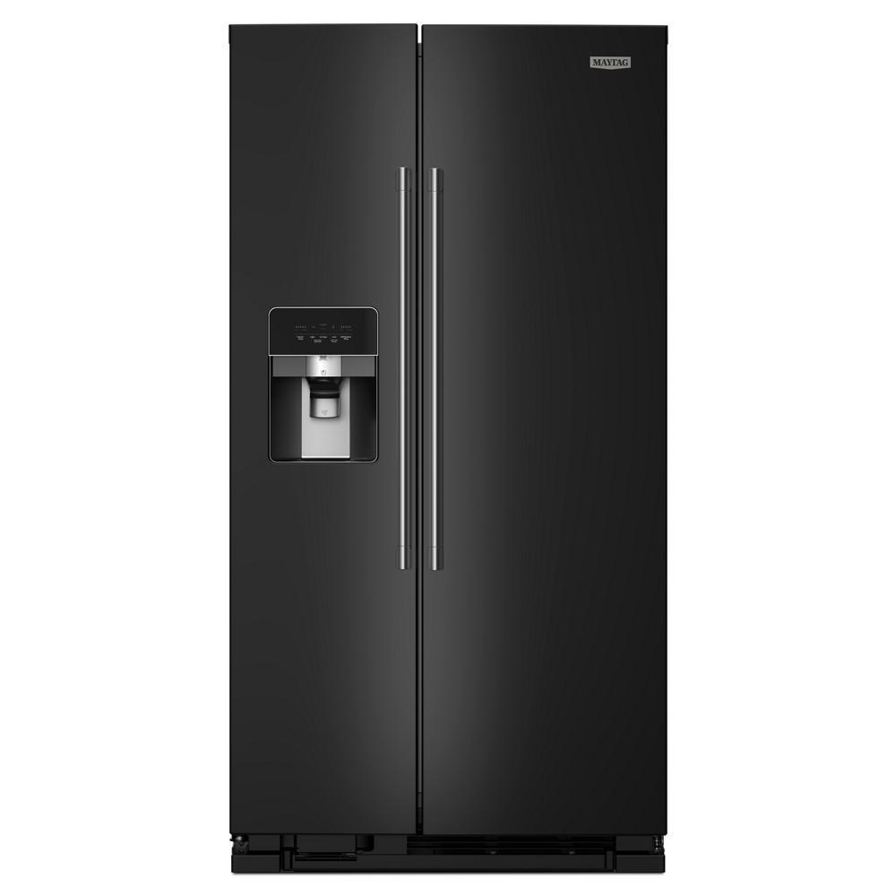 36-Inch Wide Side-by-Side Refrigerator - 25 Cu. Ft. - (MRSF4036PB)