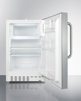 21" Wide Built-in Refrigerator-freezer, ADA Compliant - (ALRF48SSTB)