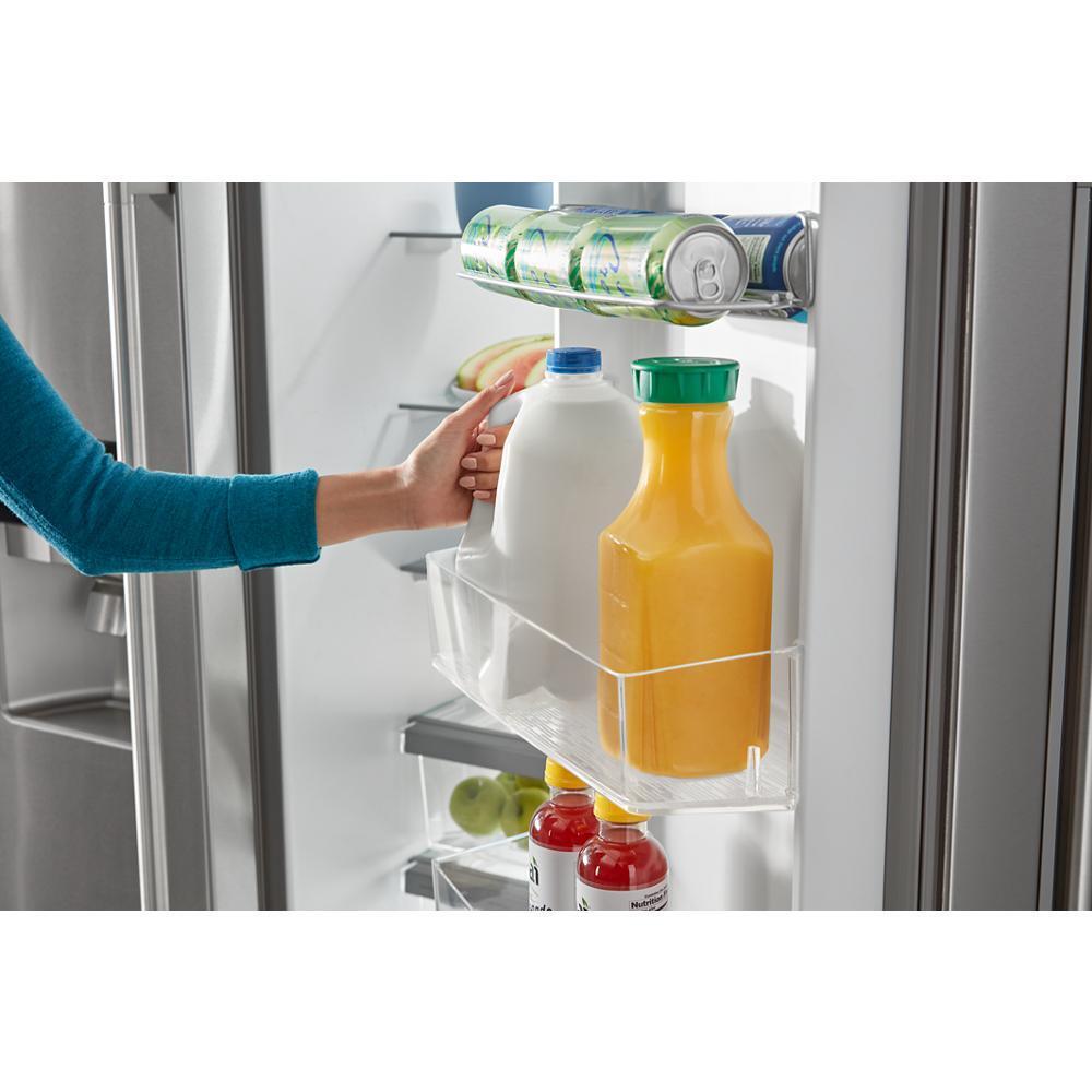 36-Inch Wide Side-by-Side Refrigerator - 25 Cu. Ft. - (MRSF4036PB)