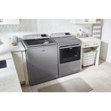 Smart Top Load Electric Dryer with Extra Power - 7.4 cu. ft. - (MED7230HC)