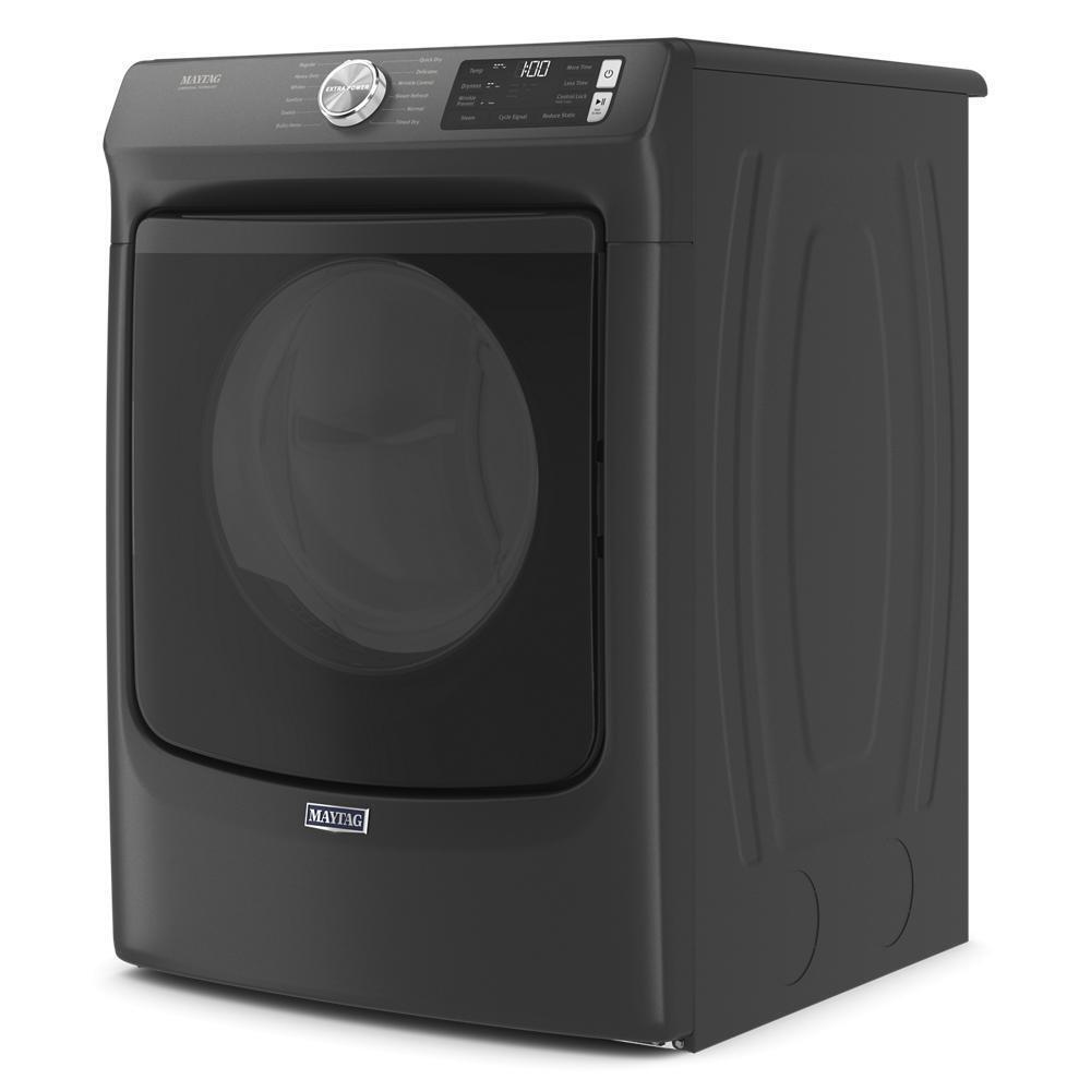 Front Load Electric Dryer with Extra Power and Quick Dry Cycle - 7.3 cu. ft. - (MED6630MBK)