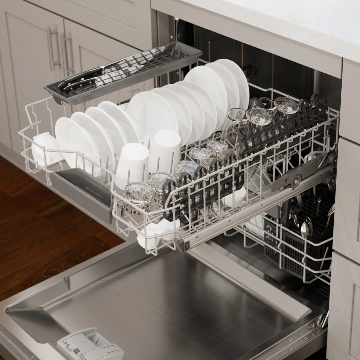 300 Series Dishwasher 24" Stainless Steel Anti-fingerprint - (SGE53C55UC)