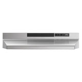 Broan(R) 42-Inch Convertible Under-Cabinet Range Hood, 230 Max Blower CFM, Stainless Steel - (F404204)