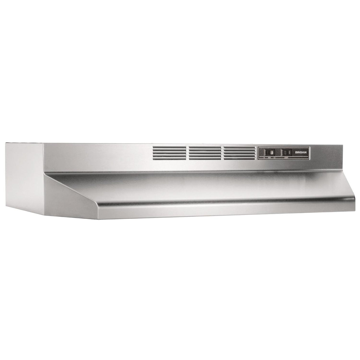 Broan(R) 36-Inch Ductless Under-Cabinet Range Hood, Stainless Steel - (413604)